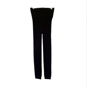 Women's Free Country Lg/XL black faux fur leggings